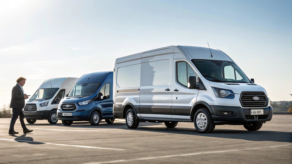 ford transit height options