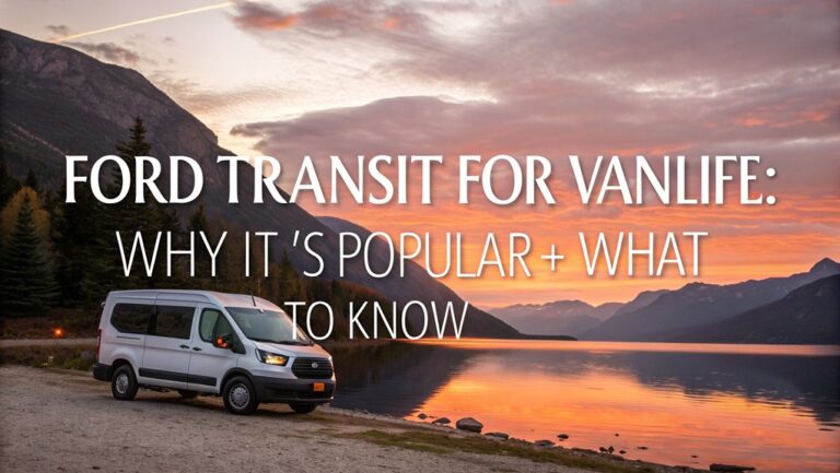 ford transit vanlife popularity