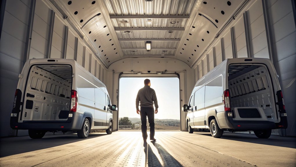 promaster s interior height options