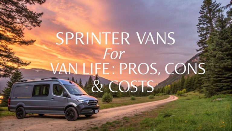sprinter vans for vanlife