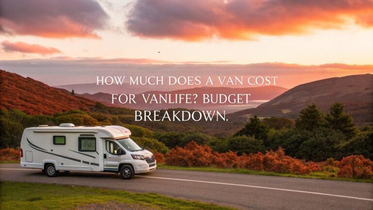 vanlife budget cost analysis